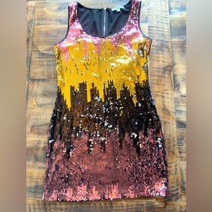 Body Central Sequin Dress